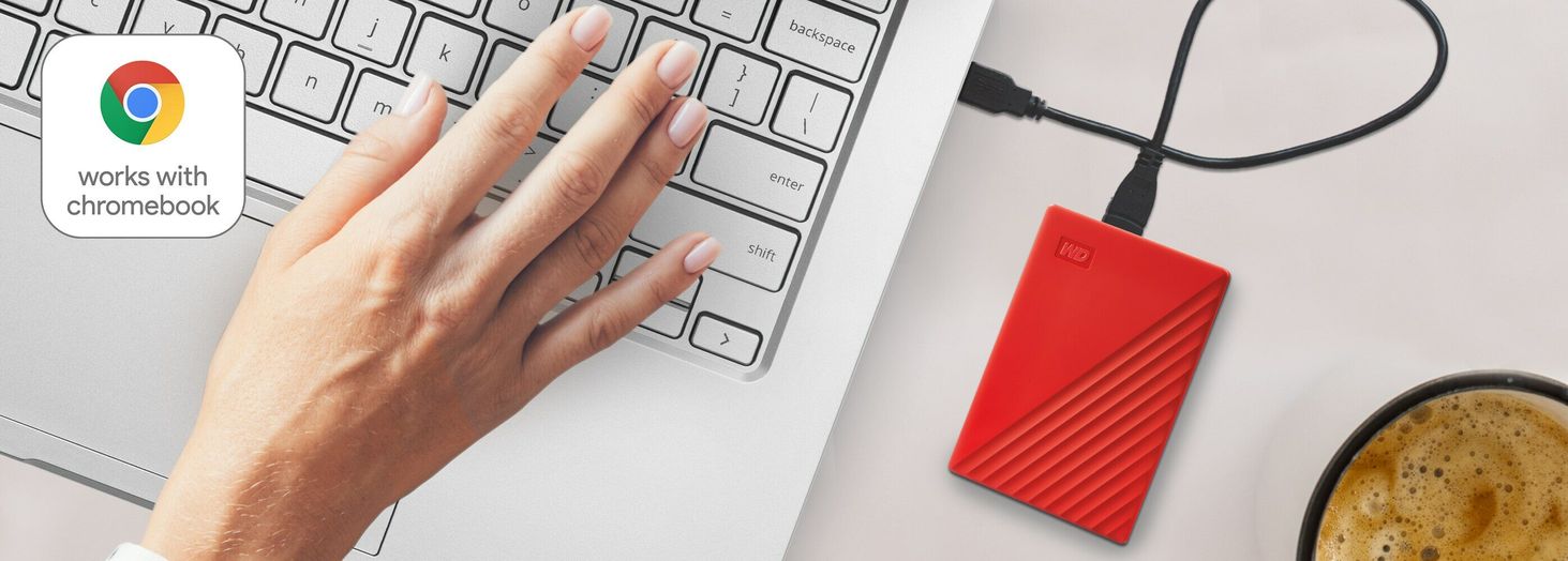 Dysk zewnętrzny WD My Passport HDD 4TB Czerwony (WDBPKJ0040BRD