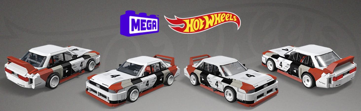 MEGA Hot Wheels Audi 90 Quattro IMSA 4