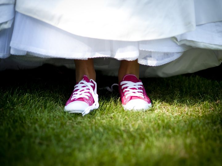 Płaskie buty na wesele