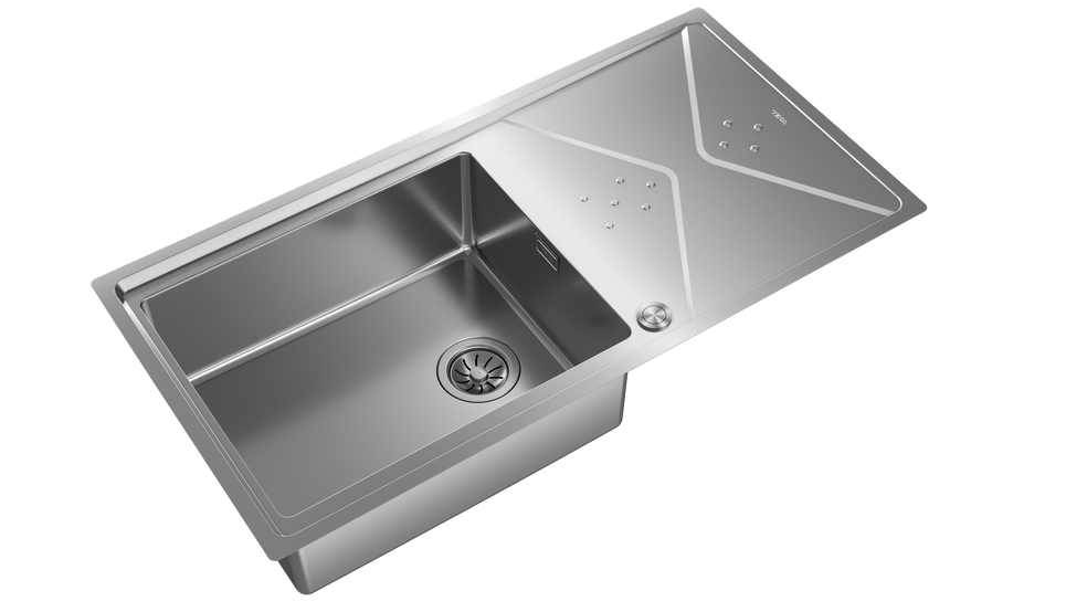 Zlewozmywak Teka BROOKLYN 60 M-XP 1B 1D PLUS REV 2Ø AUTO WST