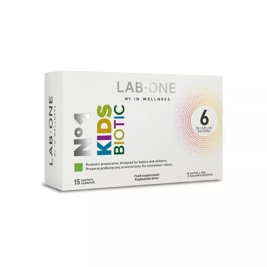 Lab One N°1 KidsBiotic Probiotyk 15sasz.