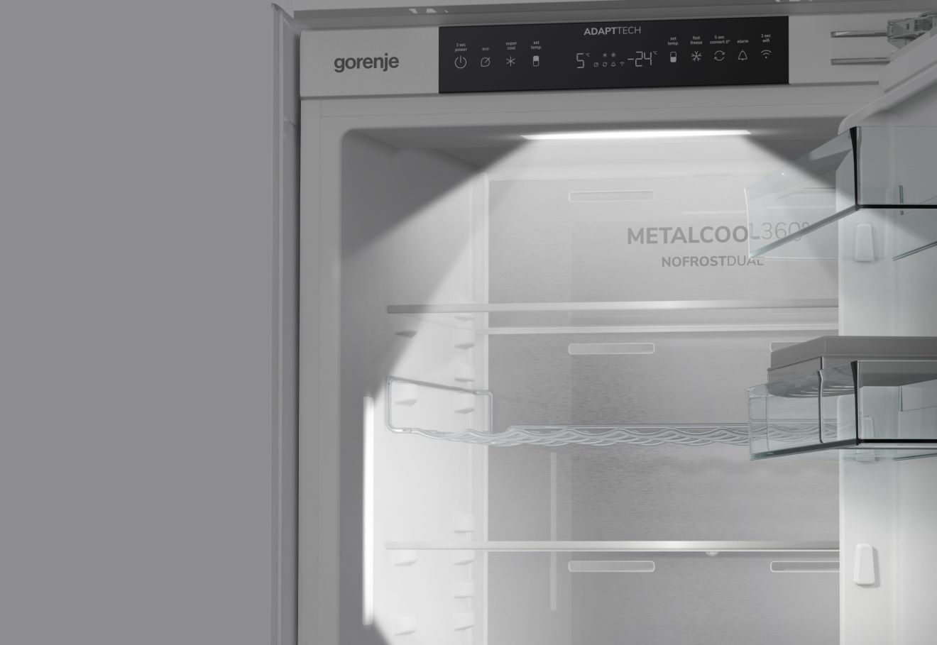 Gorenje lodówka oświetlenie LED