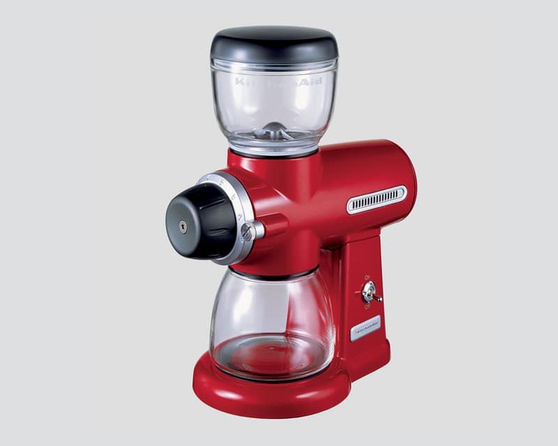 Coffee grinder Artisan 5KCG8433ECA, red metallic, KitchenAid