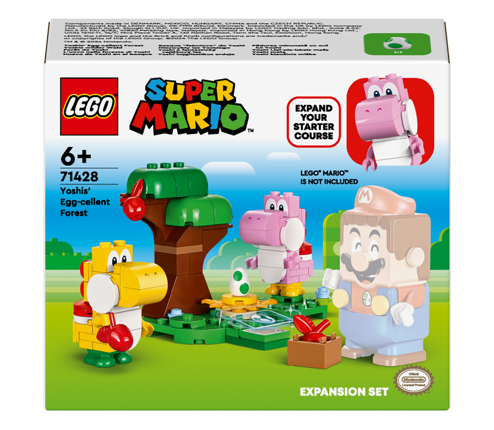 LEGO Super Mario 71428 Niezwykły las Yoshiego — zestaw