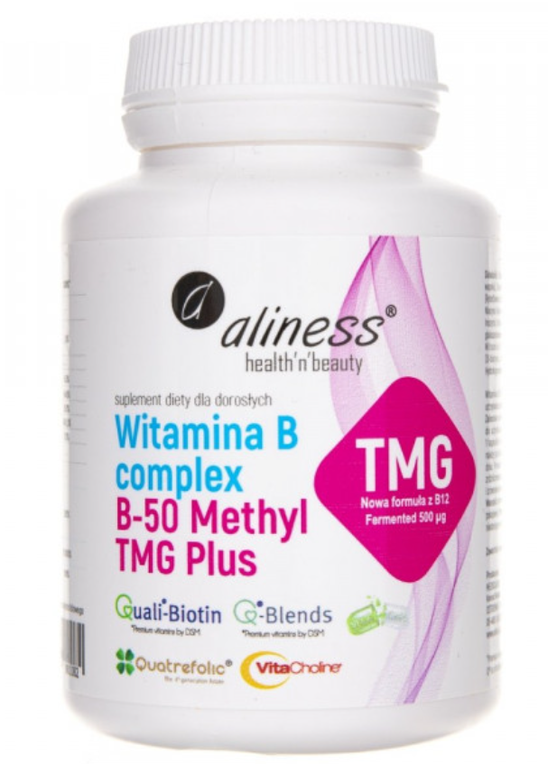 Aliness Witamina B Complex B-50 Methyl 100 Kaps. - Opinie I Ceny Na ...