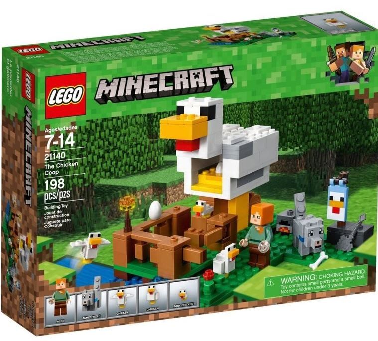 LEGO Minecraft 21140 Kurnik ceny opinie - Ceneo.pl