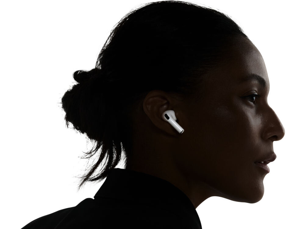 【SR】AirPods3 Apple AirPods (3-generacji) Słuchawki bezprzewodowe z etui