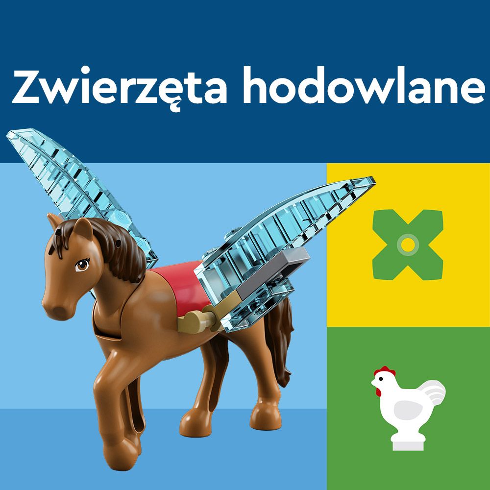 LEGO zainteresowania zwierzęta hodowlane