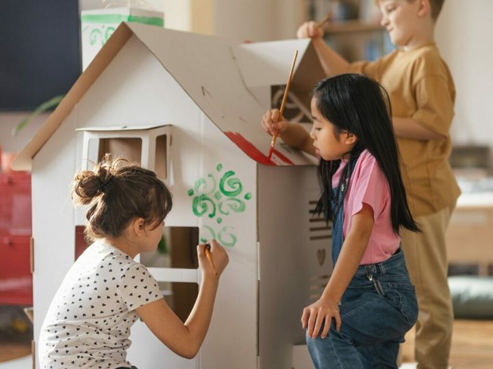jak zbudować domek dla dzieci