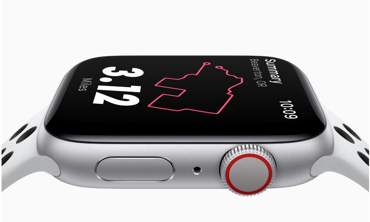 Apple Watch 5 Nike Koperta 44 mm Gwiezdna Szarość z Aluminium z 