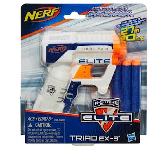 NERF トイガンセット Triad EX-3 Hasbro Nerf Elite Triad EX-3 XD A1690 - Ceny i opinie - Ceneo.pl