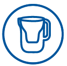 Klasyczny design ikona brita