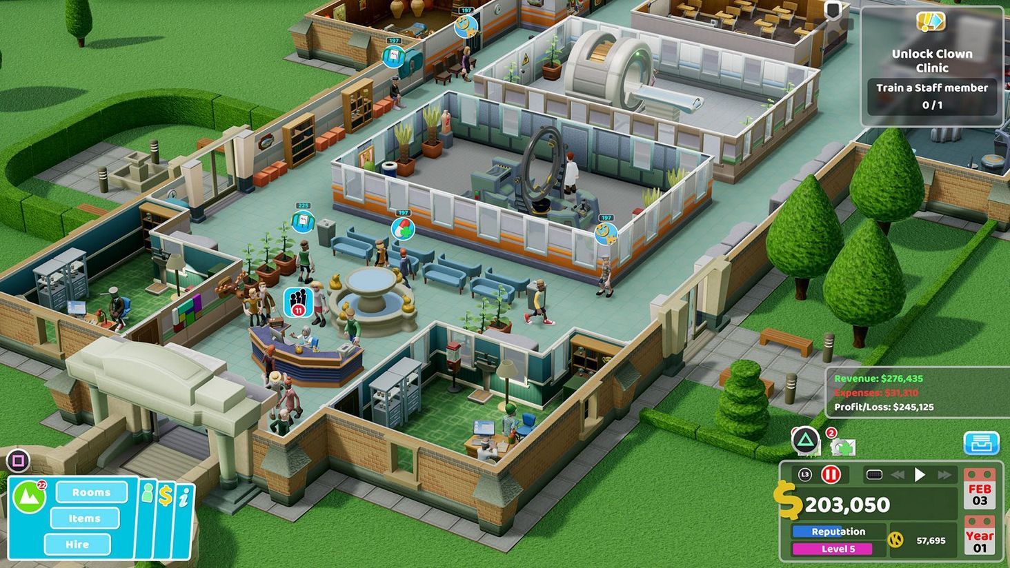 Two Point Hospital (Gra PS4)