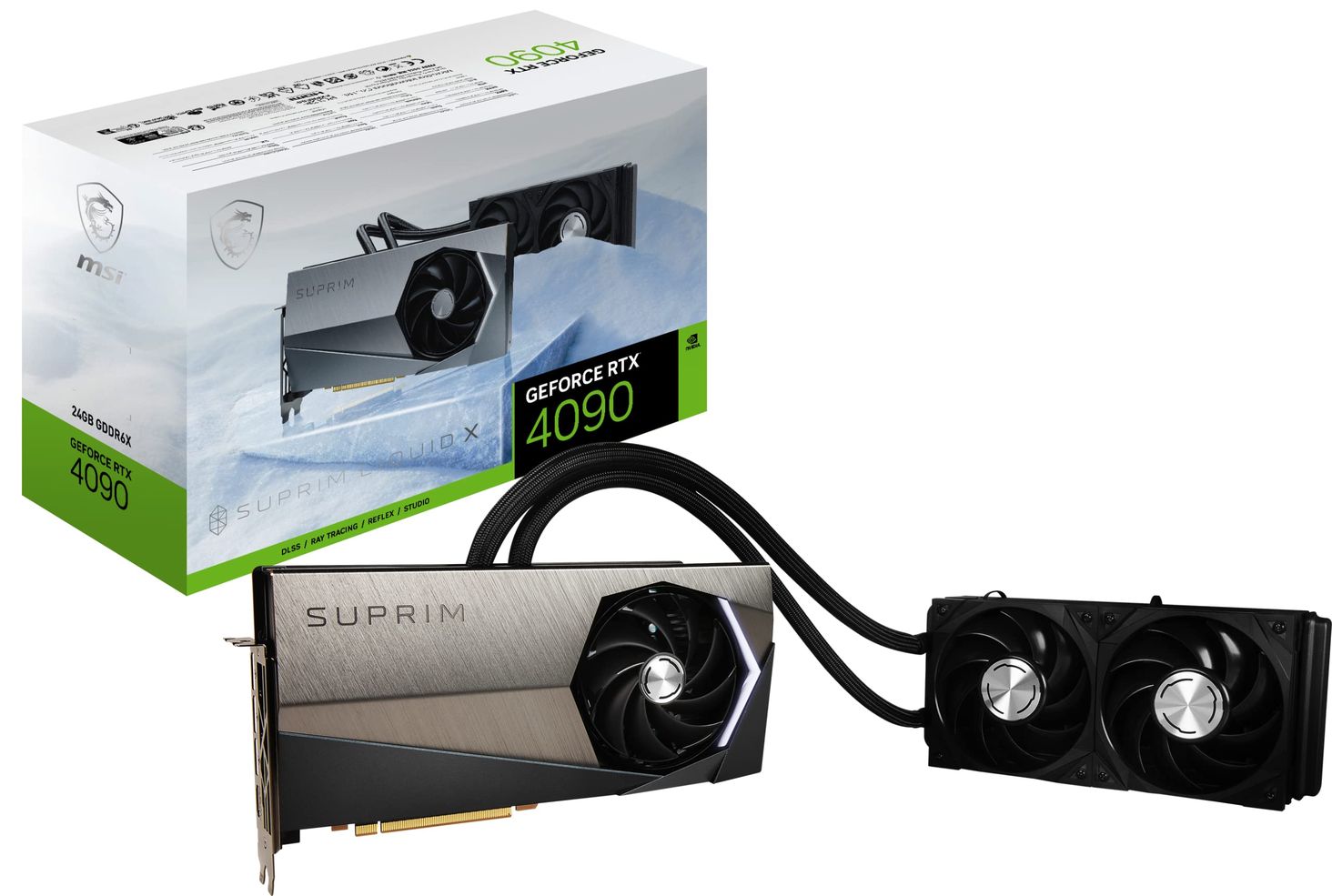 MSI GeForce RTX 4090 SUPRIM LIQUID X 24GB GDDR6X