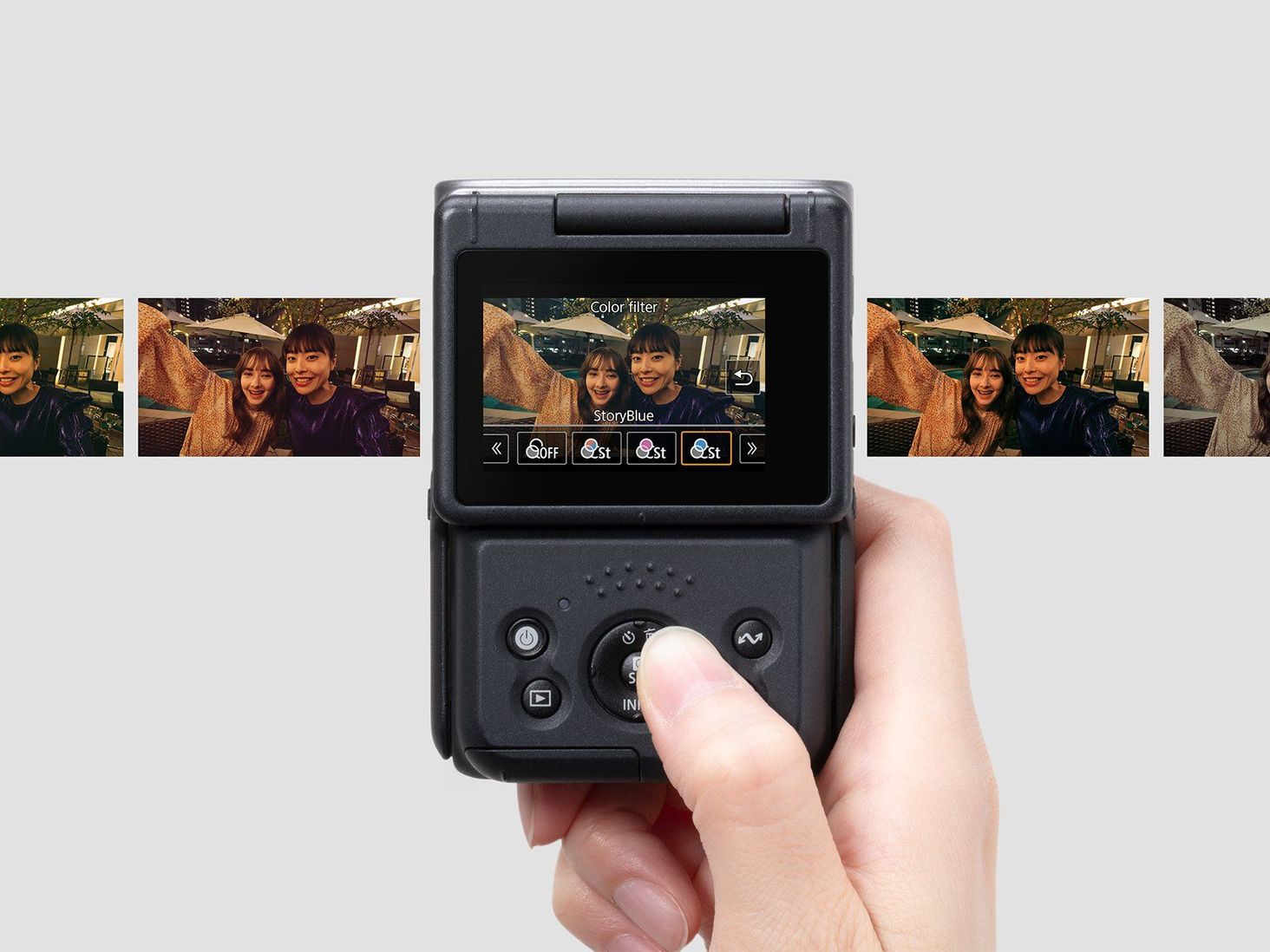 Aparat cyfrowy Canon PowerShot V10 Vlogging Kit czarny