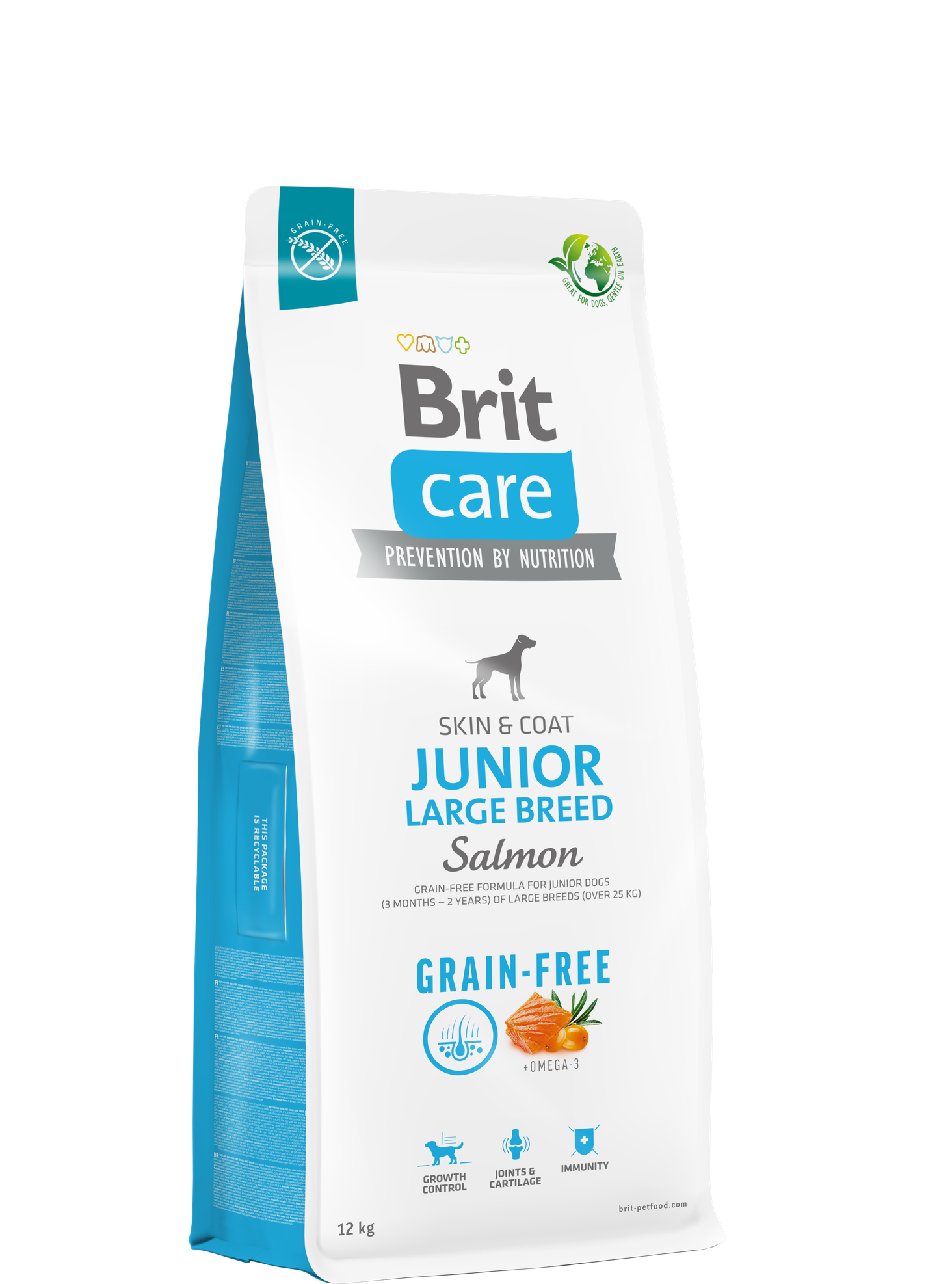 Brit Care Grain Free Junior Large Breed Salmon