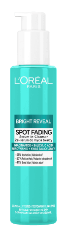 loreal Bright reveal Żel-serum do mycia twarzy