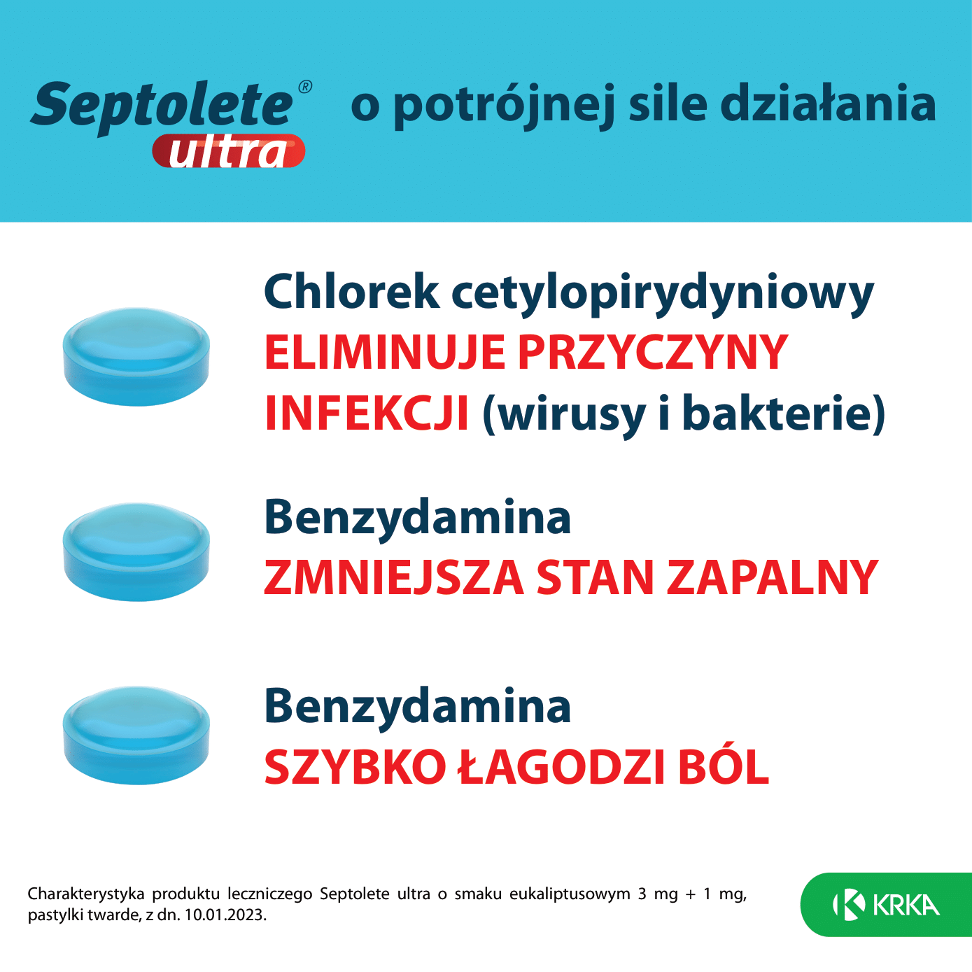 Septolete Ultra 16 pastylek - 3