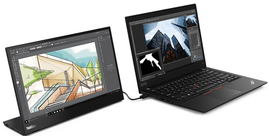 Monitor Lenovo 14'' ThinkVision M14 (61DDUAT6EU) - Opinie i
