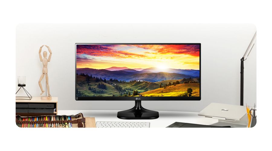 【LG】34UM58-P 34インチモニター ウルトラワイド Amazon | LG 34UM58-P 34 Class 21:9 UltraWide Full HD IPS LED