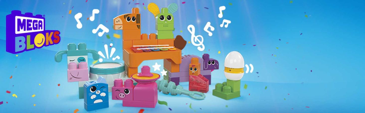 MEGA BLOKS® Muzykalne zwierzątka z farmy