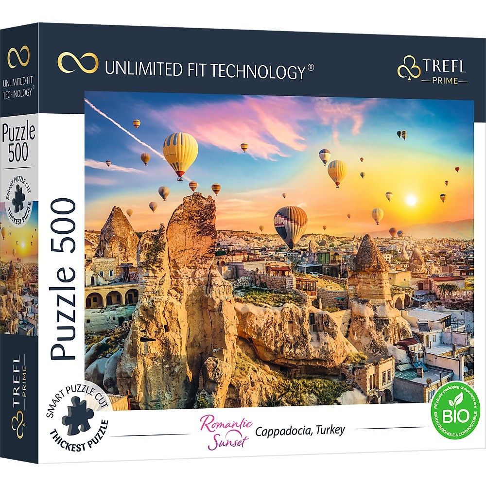 Trefl Puzzle Unlimited Fit Technology 500el. Zachód słońca