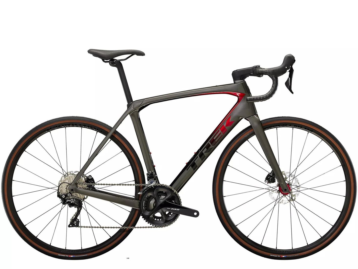 パーツ TREK DOMANE SL 5 Trek Domane SL 5 Gen 4 Plasma Grey Pearl Dream-Bike