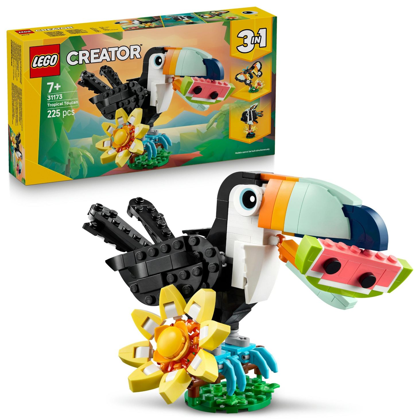 LEGO Creator 3 w 1 31173 Dzikie zwierzęta: Tropikalny tukan - Ceny