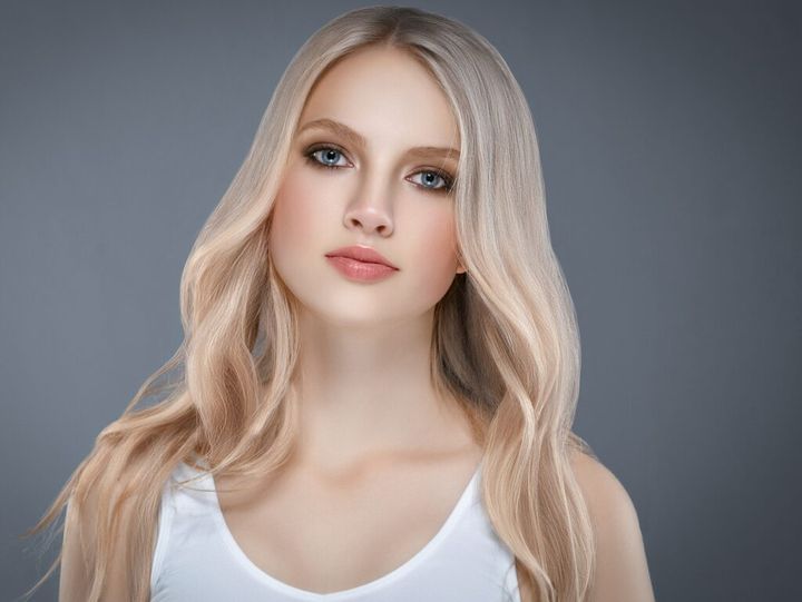 platynowy blond