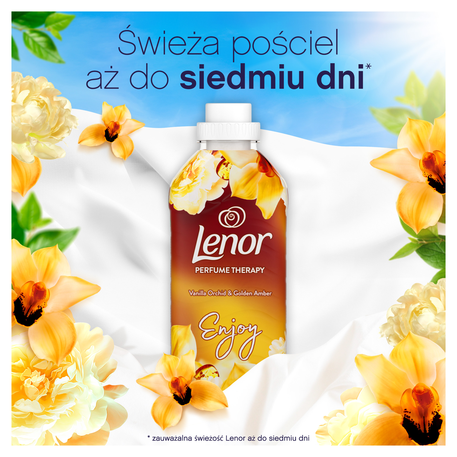 Lenor 37 prań, orchidea bursztyn zdj produktu 4