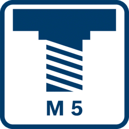 Gwint wrzeciona szlifierki M 5 