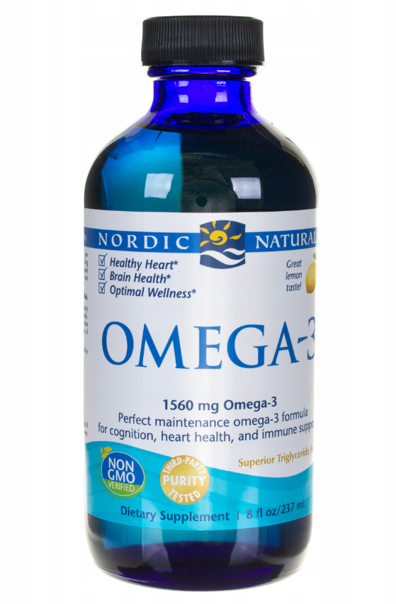 Nordic Naturals Kwasy Omega 1560mg O Smaku Cytrynowym 237ml Opinie i