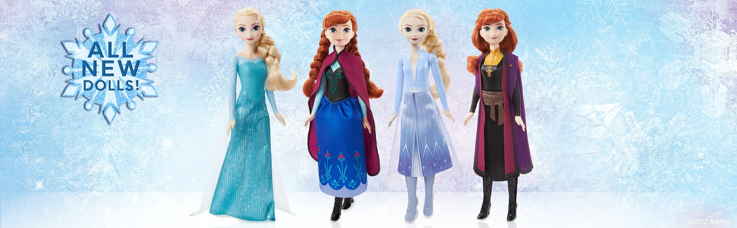 Boneca Disney Frozen - Elsa - HLW47 - Mattel - Real Brinquedos