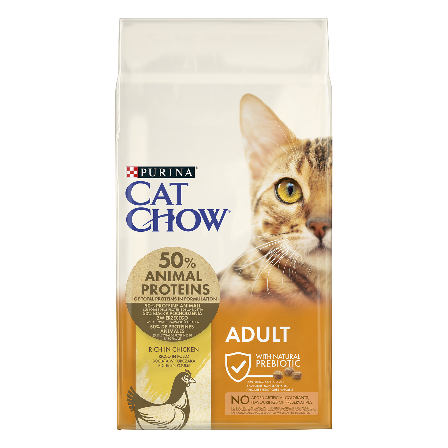 CAT CHOW ADULT Kurczak opakowanie