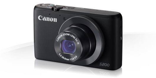Aparat cyfrowy Canon PowerShot S200 Czarny - Ceny i opinie