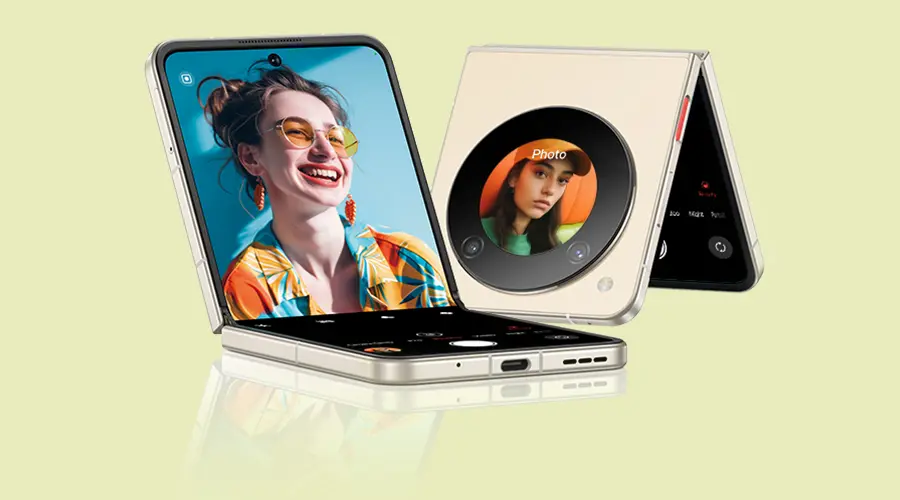 ZTE nubia Flip 5G (ブラック/256GB) NX724J SIMフリー) ヌビア Nubia Flip 5G 256GB コスミック ブラック