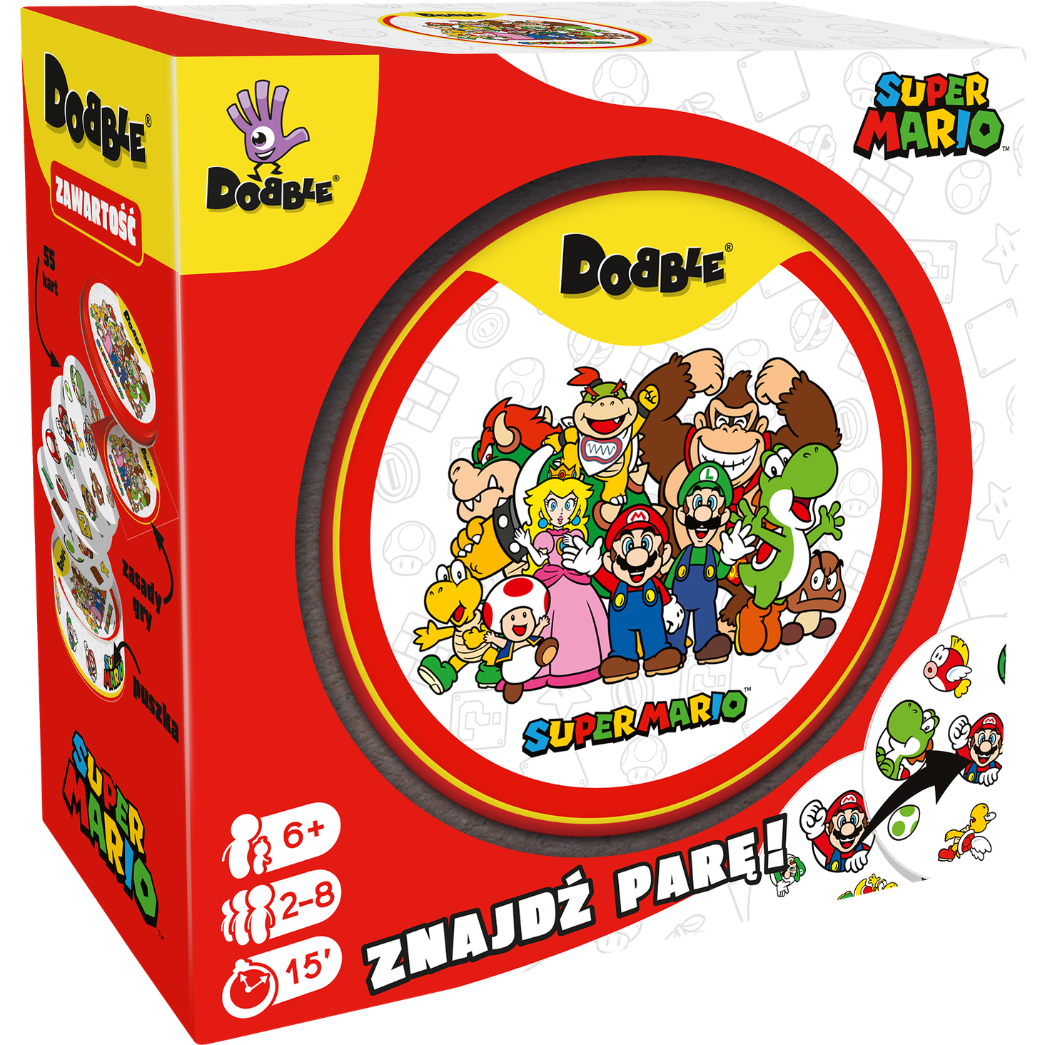 Dobble SUPER MARIO zdj produktu 1