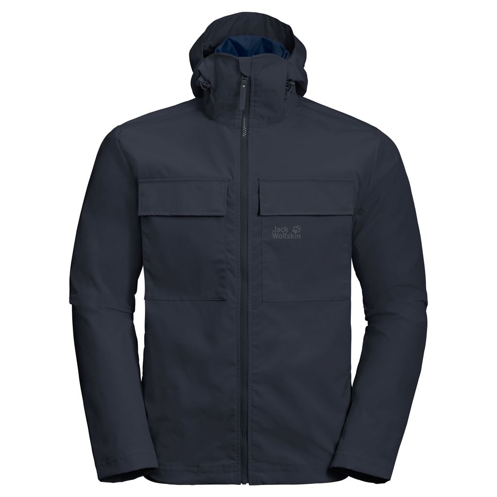 Jack Wolfskin Summer Storm Jacket Night Blue Ceny i opinie Ceneo.pl
