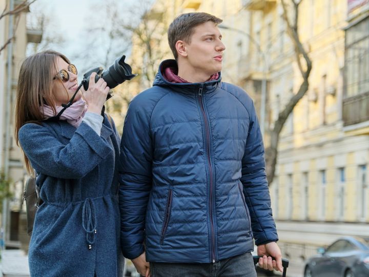 Kurtka pikowana męska