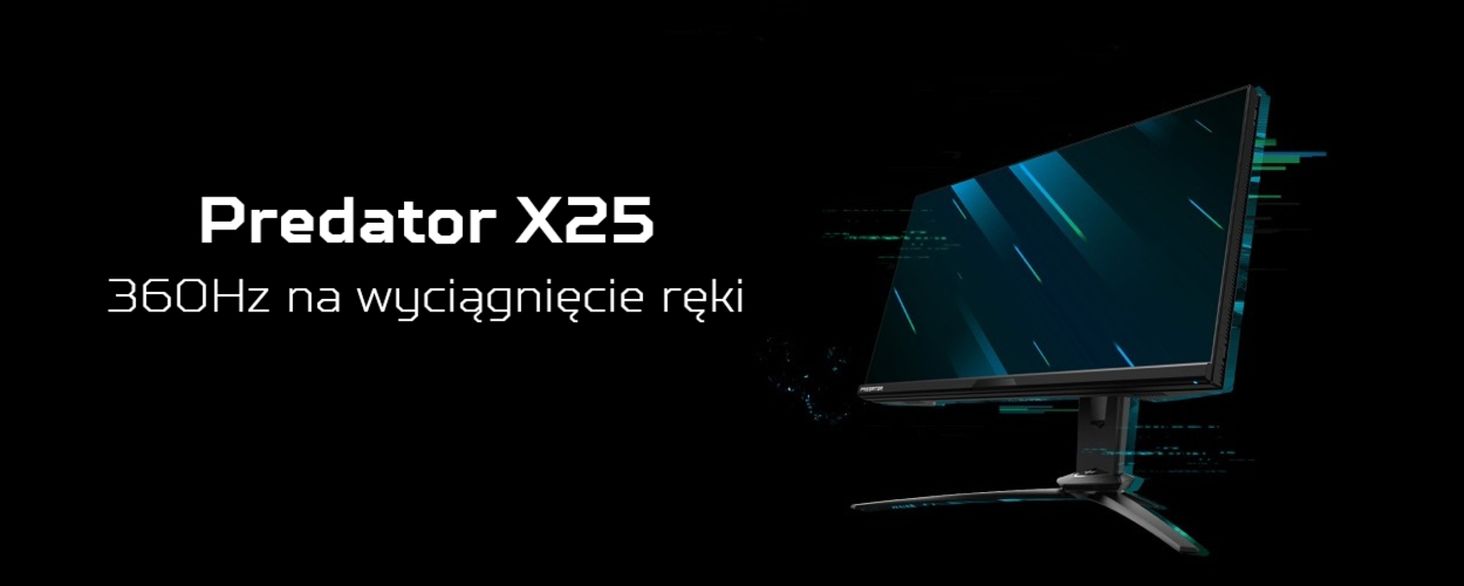 Monitor Acer Predator X25bmiiprzx 24,5 (UM.KX0EE.006