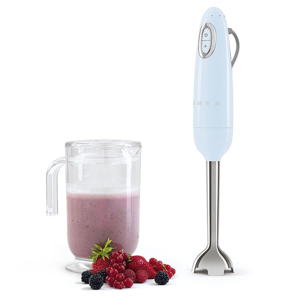 Hand blender 50'S STYLE HBF22RDEU with accessories, red, Smeg