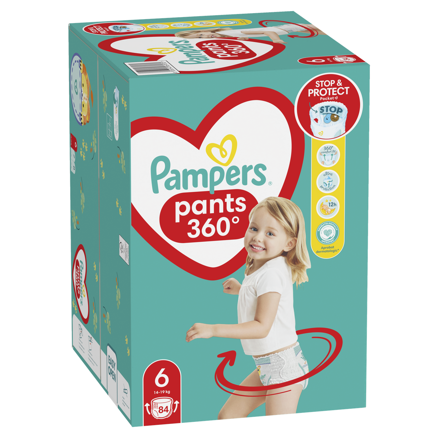 Pampers Pants Pieluchomajtki 6, 84 szt. zdj produktu 7