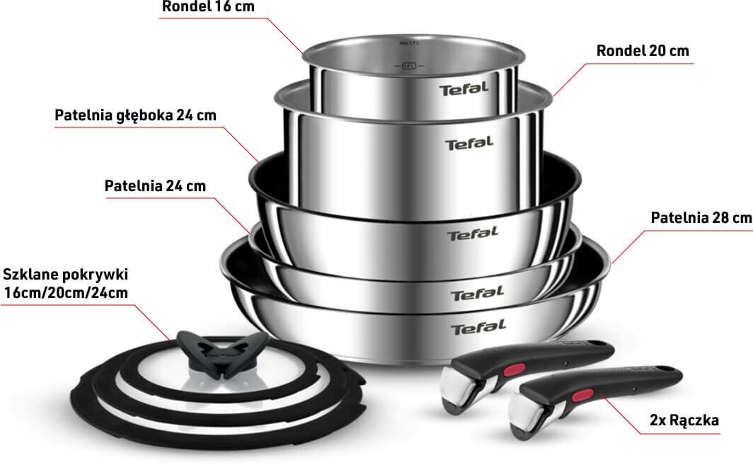 Batterie de cuisine TEFAL Ingenio Emotion 10 pieces Tefal en