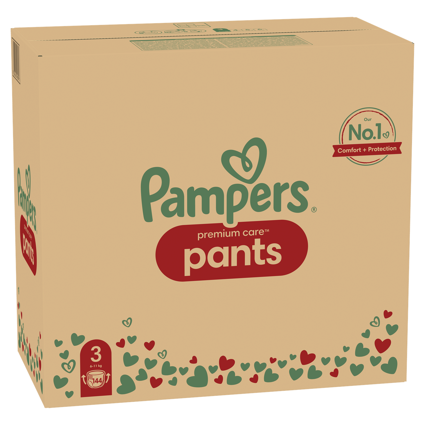Pampers Premium Care 3, 144 szt. 6kg-11kg zdj produktu 7