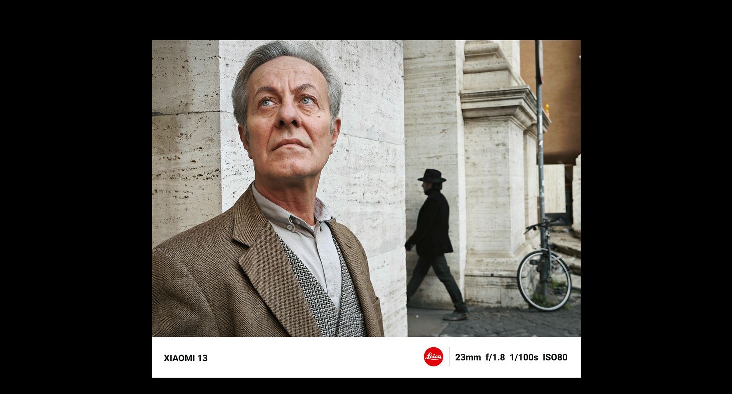 Xiaomi 13 portret mężczyzny