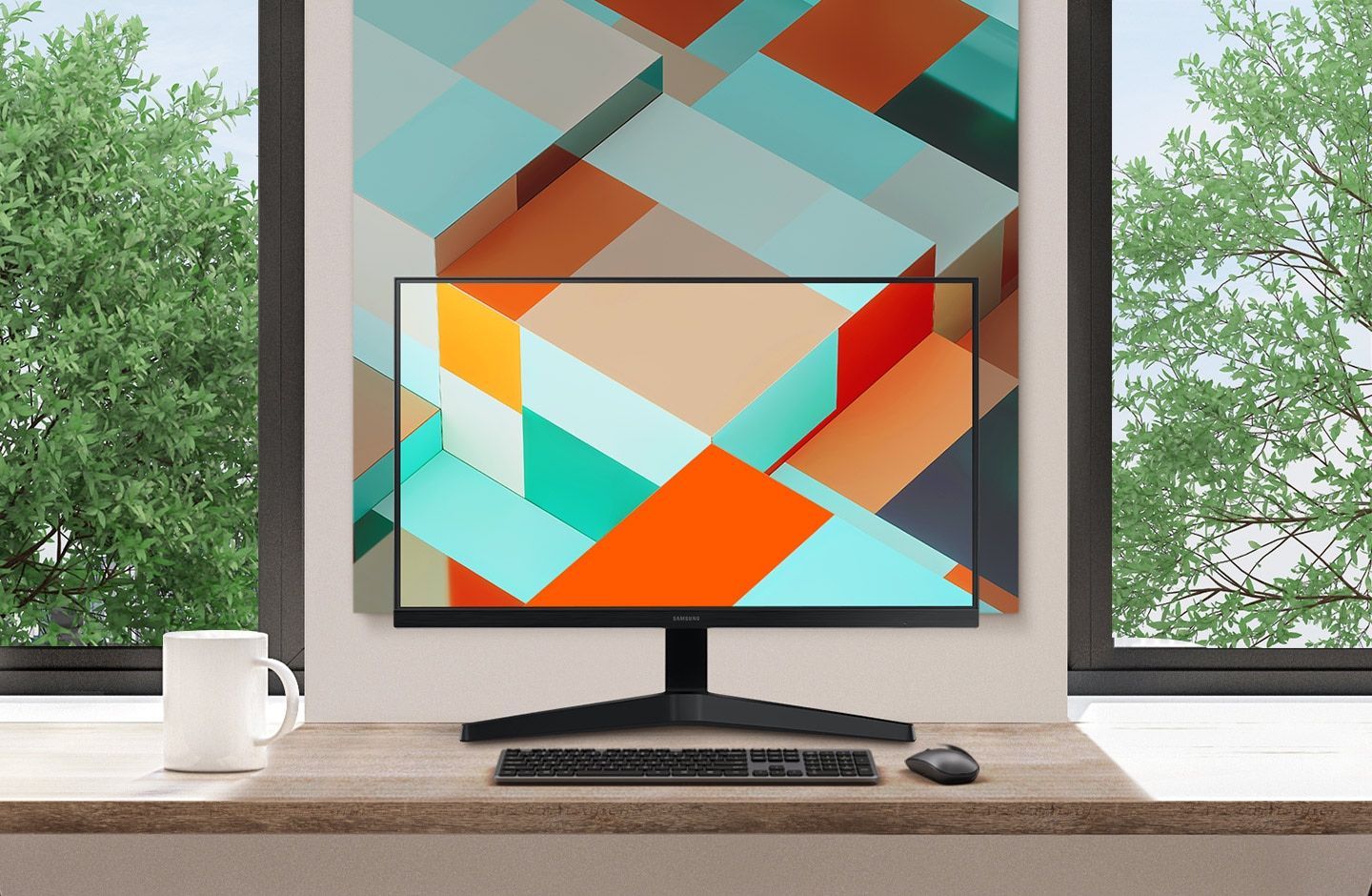 Samsung Monitor S31C niesamowity obraz