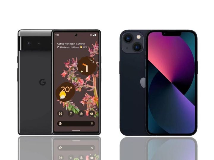google pixel 7 vs iphone 13