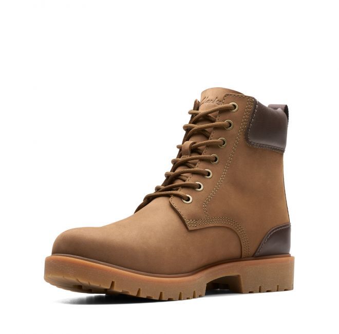 Buty Clarks GORE-TEX Rossdale Hi Gore-tex kolor dark sand  display picture 1