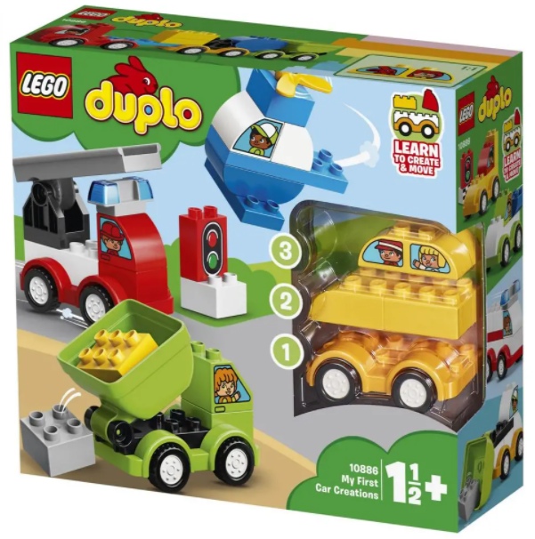 Lego 10886 Duplo Moje Pierwsze Samochodziki - ceny i opinie - Ceneo.pl