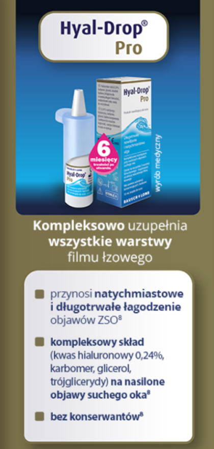 Hyal-Drop Pro krople do oczu 10ml